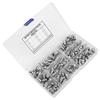 115Pcs Steel Grease Zerk Nipple Fitting AntiCorrosion AntiRust M6 X 1 M8 X 1 M10 X 1