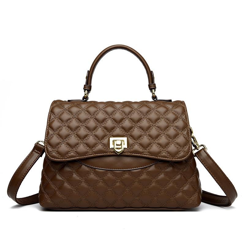 Women's Bag Middle-aged Fashion Crossbody Bag Atmospheric Women's Handbag Bag Shoulder Bag
