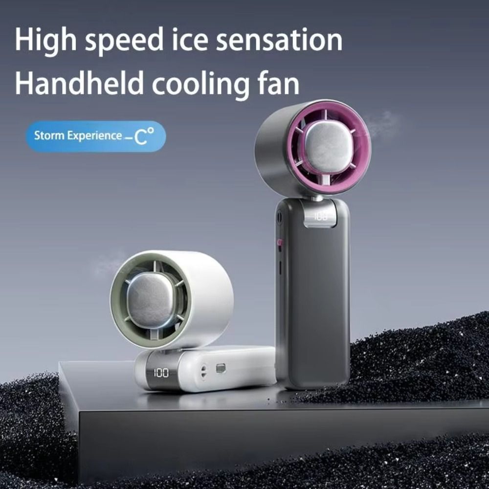 Portable Mini Hand Fan Rechargeable Turbo Fan Outdoor Small USB Charging Fan Women Makeup Tools