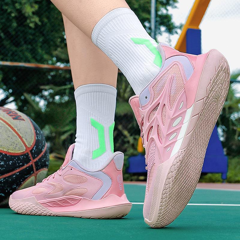 Ultra-Light Men's Youth Basketball & Running Shoes - Breathable, Non-Slip, Wear-Resistant, Low-Top