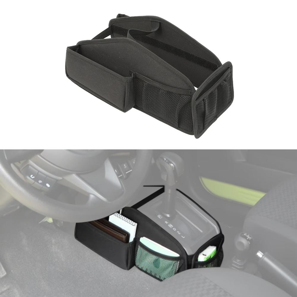 Gear Shift Organizer Passenger Grab Handle Storage Bag for Suzuki Jimny JB64 JB74 -2025 Interior Accessories Stowing Tidying