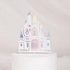Pink & Gold Royal Birthday Cake Topper Set