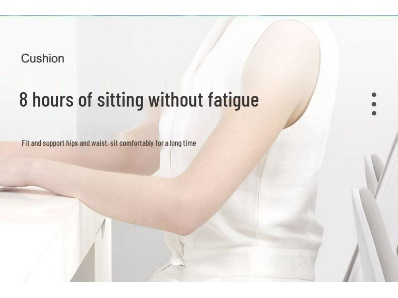 Silicone Honeycomb Gel Seat Cushion – Cool Summer Comfort for Office or Car