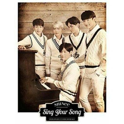 SHINee Sing Your Song First Limited CD with DVD Limited Edition K-Pop NEW