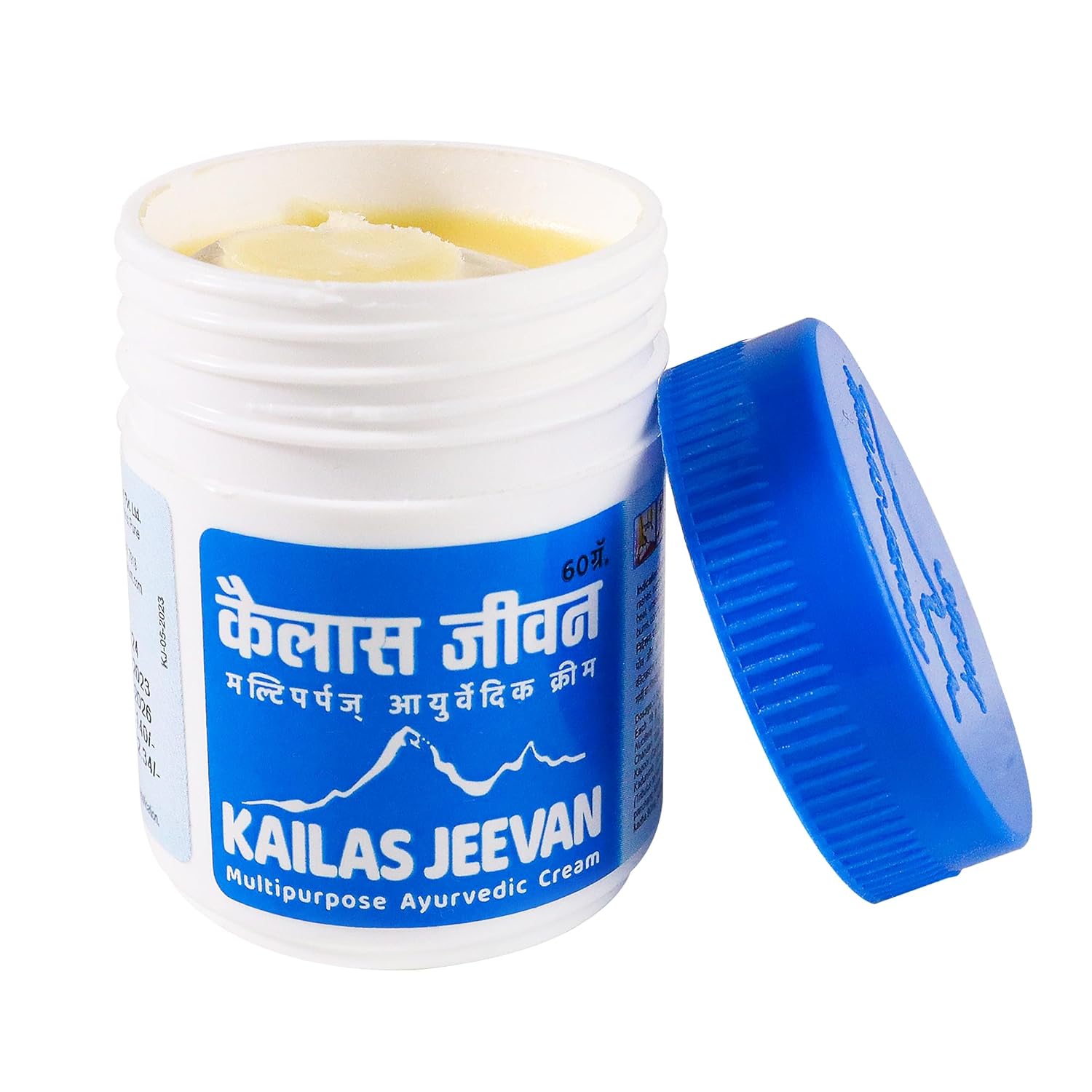 Травяной крем для кожи Kailas Jeevan 60 г Упаковка 1 Натуральный увлажняющий аюрведическая формула для мягкой ухоженной кожи Ежедневный
