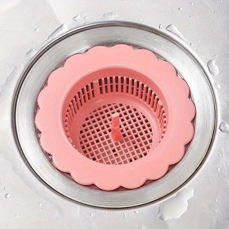 1pcs Durable Plastic Sink Strainer Kitchen Sink Filter Kitchen Bathroom Tools Perfect For Kitchen Bathroom Sinks
