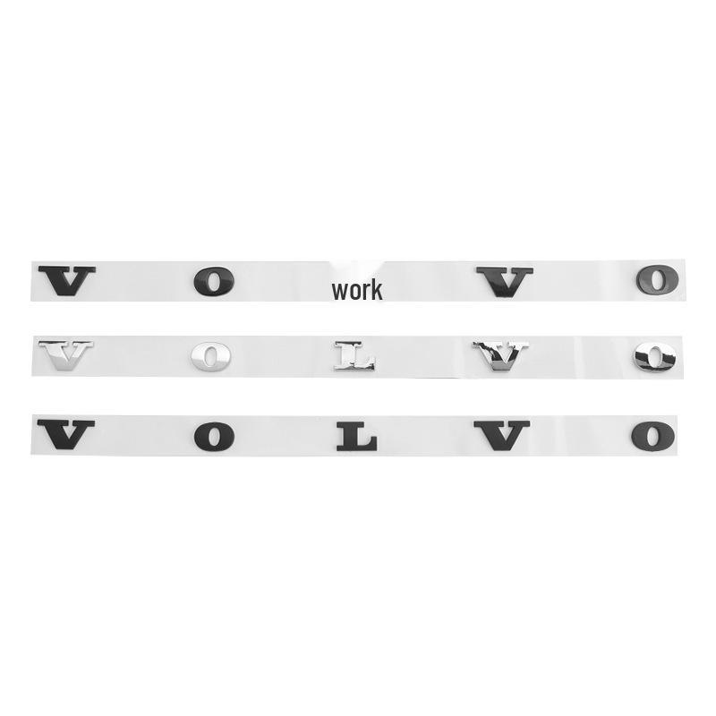 Volvo XC60/XC90/S90/XC40/S60 Modified Car Trunk Logo VOLVO English Sticker