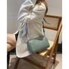 Echte Damen-Handtasche aus echtem Leder, Damen-Umhängetasche, Crossbody-Tasche, Mehrere Fächer, Ste-Muster, Pendler-Umhängetasche