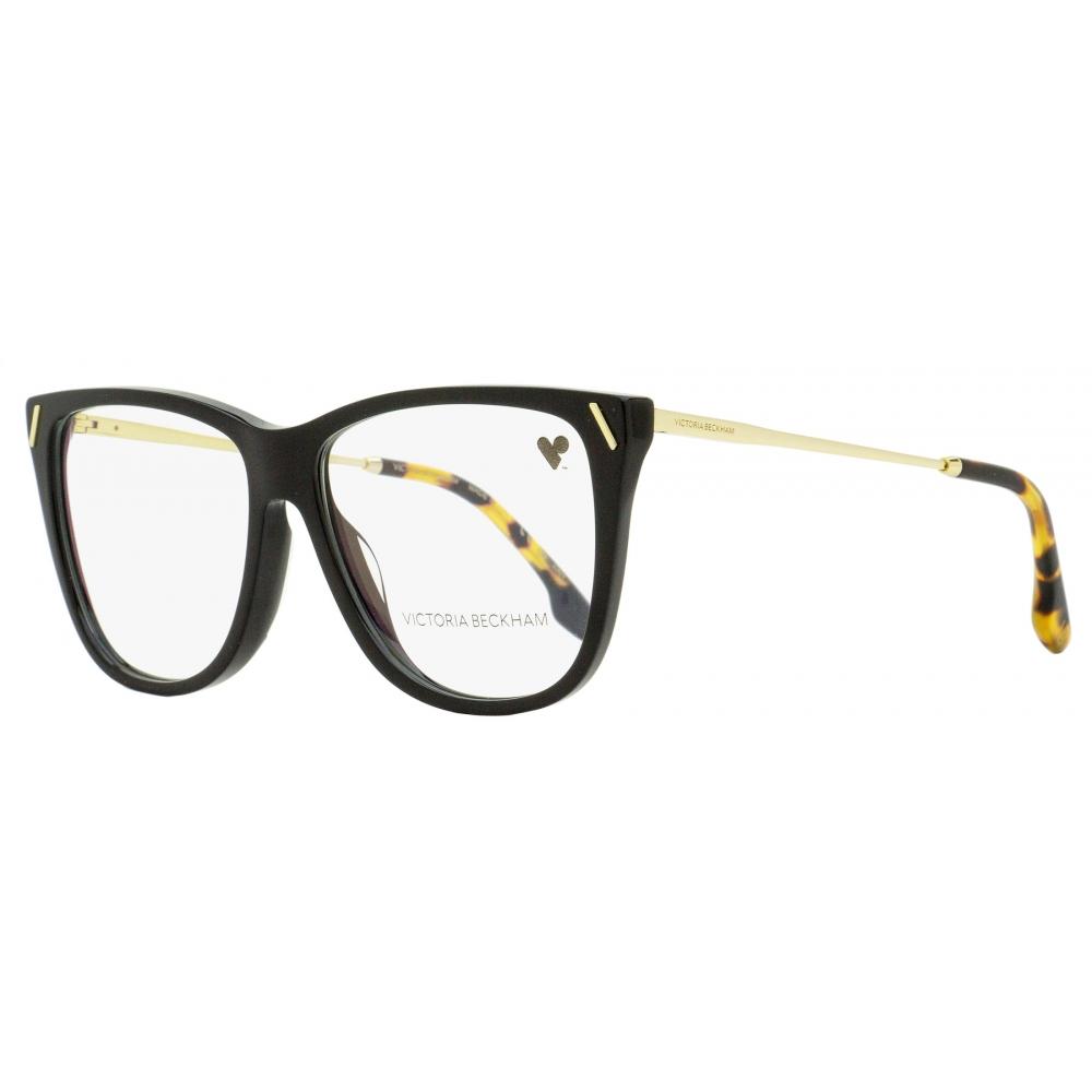 

Женские квадратные очки Victoria Beckham VB2636 001 Черное золото 56 мм