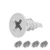 200 Pezzi Viti Autoperforanti Svasate a Croce Acciaio Inossidabile Lunghezza 13mm Set Kit di Fissaggio M4.2 18