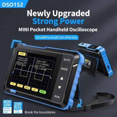 FNIRSI-DSO 152 Handheld Oscilloscope Portable Digital Oscillometer for Beginners Teaching