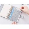 A5 A6 Portable Fashion Office Supplies Stationery Ring Binder Felt Notebook Felt Shell Portable Diary