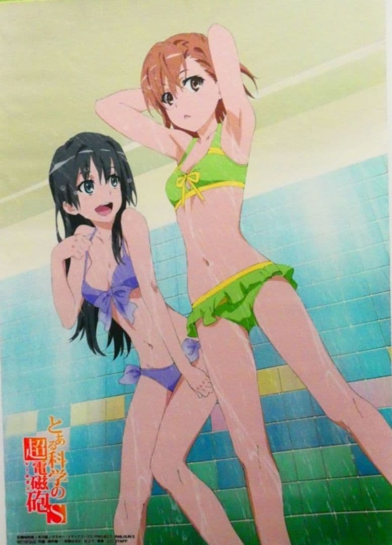 

[USED] Misaka Mikoto Saten Ruiko B3 Tapestry A Certain Scientific Railgun S Complete Volume Purchase Bonus