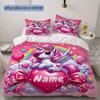 Customization unicorn Duvet Cover Set Bedding Universal,  Cute Printed Cartoon Quilt Cover Comforter Sets Home