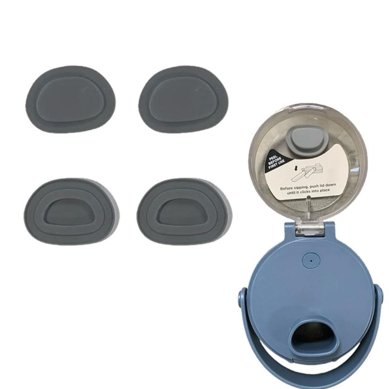 Leak Proof Mixer Lid Plugs Secures fit Durability Silicone Construction for Smoothy On The Go 3pcs Set