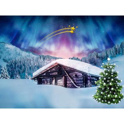 Diamant Stickerei Landschaft Volle Runde Diamant Malerei Winter Weihnachten Baum Bilder Strass