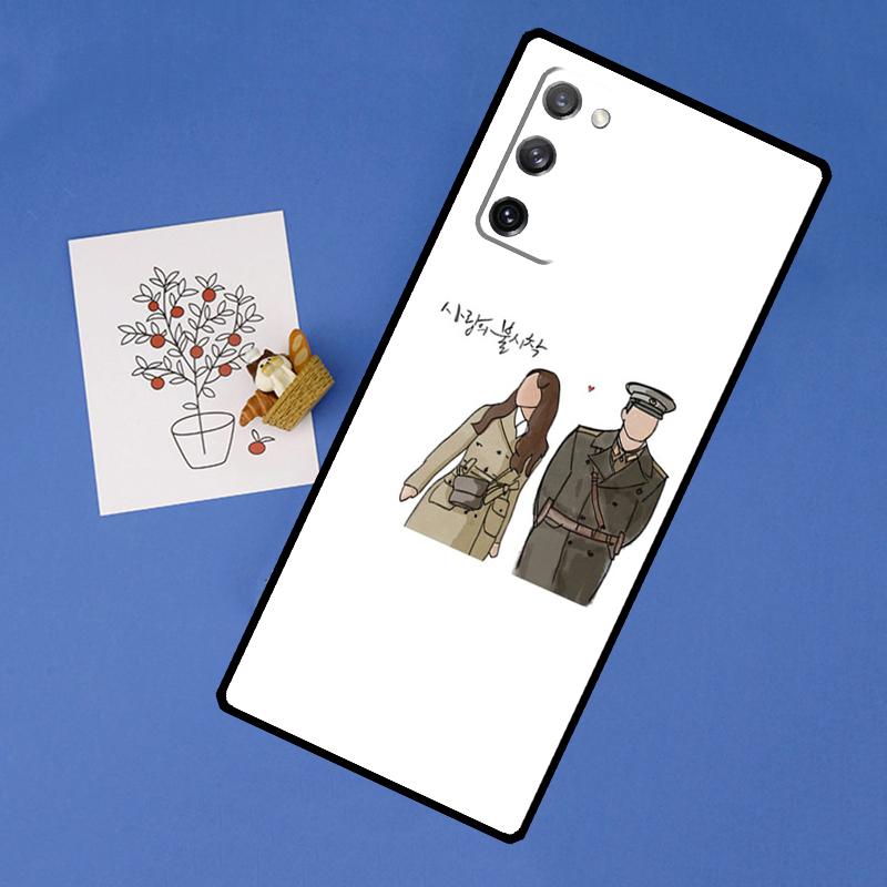 Crash Landing On You Phone Case For Samsung Galaxy S25 Ultra S9 S10 S20 S21 S22 Plus S24 FE S23 Ultra Back Cover