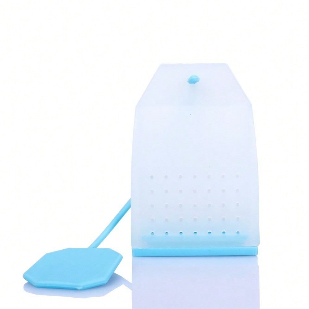 

1pcs Silicone Tea Infusers - Infuse Your Favorite Herbs and Spices for The Perfect Cup of Tea - Easy To Use and Clean - Available in Any Color синий