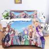 Anime Nekopara Sexy Girl Duvet Cover Bedding Comforter sets Soft Quilt Cover and Pillowcases Single Double Queen King