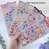 1Pc Random Pattern 3D Puffy Ocean Animal Stickers, Crystal Relief Fish Decals Kids DIY Craft for Phone Album Decoden Decor