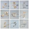 Water Drop Shape Metal Starfish Open Cuff Bangles Adjustable Armlet Jewelry  Banquet