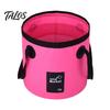 Double Handle Carry Bucket 12/20L Collapsible Water with Handles, Large Foldable Container, Container Portable Pail for Outdoor, Camping, Fishing, Car