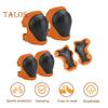 Kit di protezioni per pattinaggio per bambini, 6 pezzi, con ginocchiere, gomitiere, polsiere, pattini a rotelle, skateboard, scooter, bici, attrezzatura di sicurezza per ciclismo