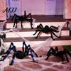 Flexible Leg Giant Spider Large Halloween Decoration, Soft Hairy Scary Prop, Furry Party Decoration Spiders for Outdoor Indoor, Yard, Home,