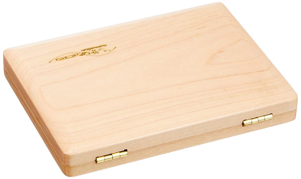 Vivace Wooden Reed Case for Tenor Saxophone and Bass 6 Natural Clarinet, Pieces, Color