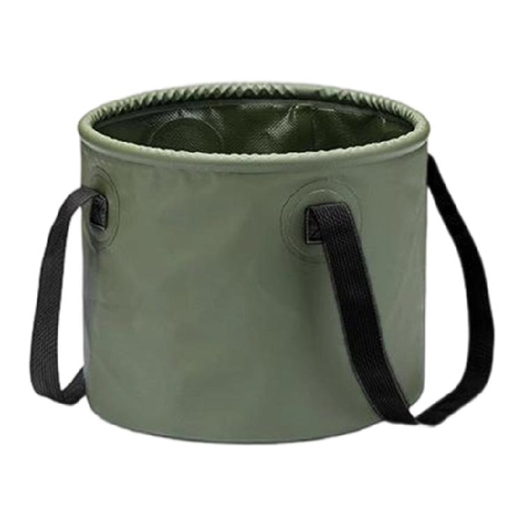 Portables Camping Water Bucket Ergonomic Folding Survival Water Storage Container for Family Camping Trip