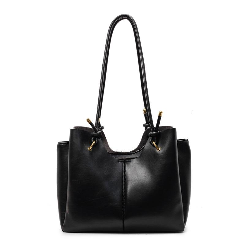 Large-capacity Bag, Commuter Bag, Niche and Simple Tote Bag, Retro Shoulder Bag, Underarm Bag