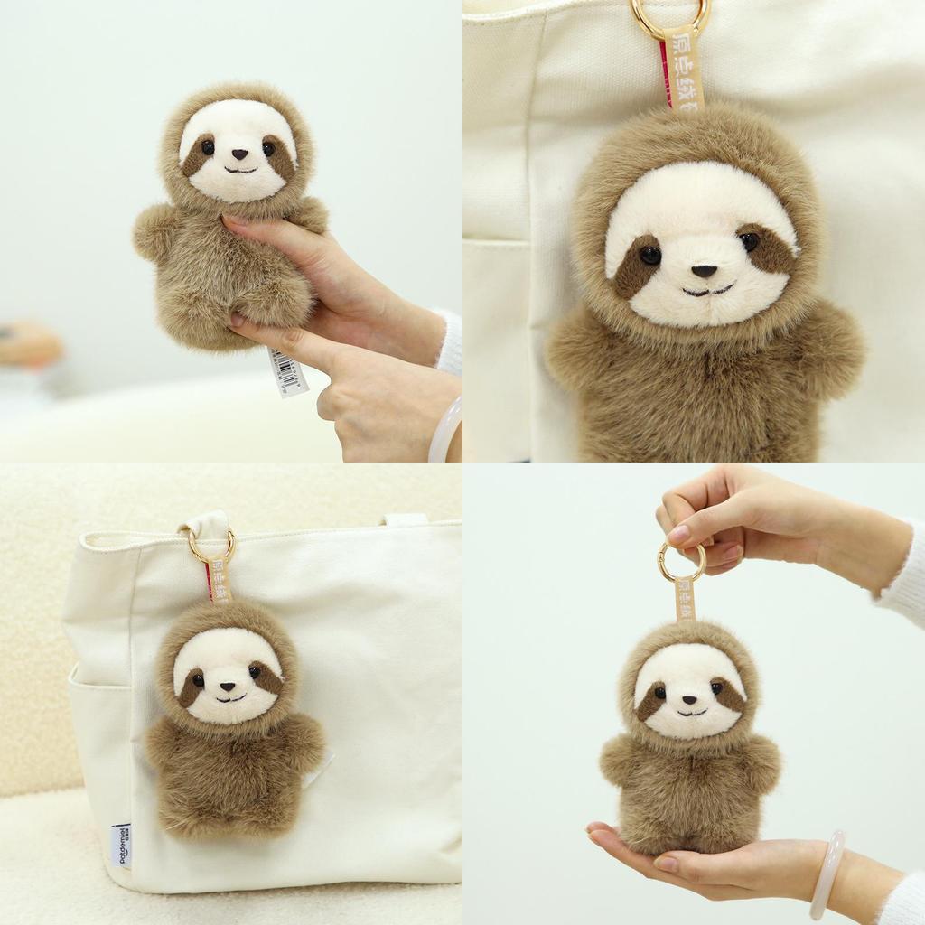 Soft And Cuddly Plush Keychain With Realistic Koala And Sloth Designs For Kids