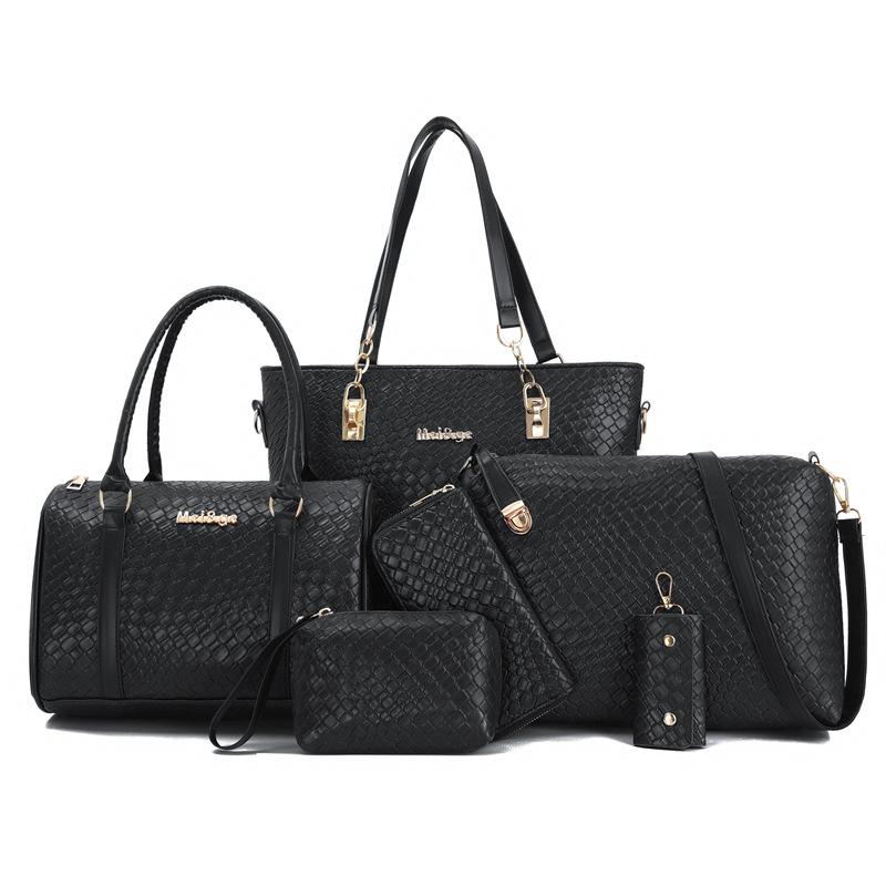 

Сумка для мамы и ребенка Новая женская сумка для мамы Большая вместимость модная на плечо портативная сумка-мессенджер Повседневная женская сумка чёрный