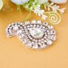 China Factory New Small Sew-On Rhinestone Appliques for Dress Crystal Decoration Sashes Flower Shape Handmade