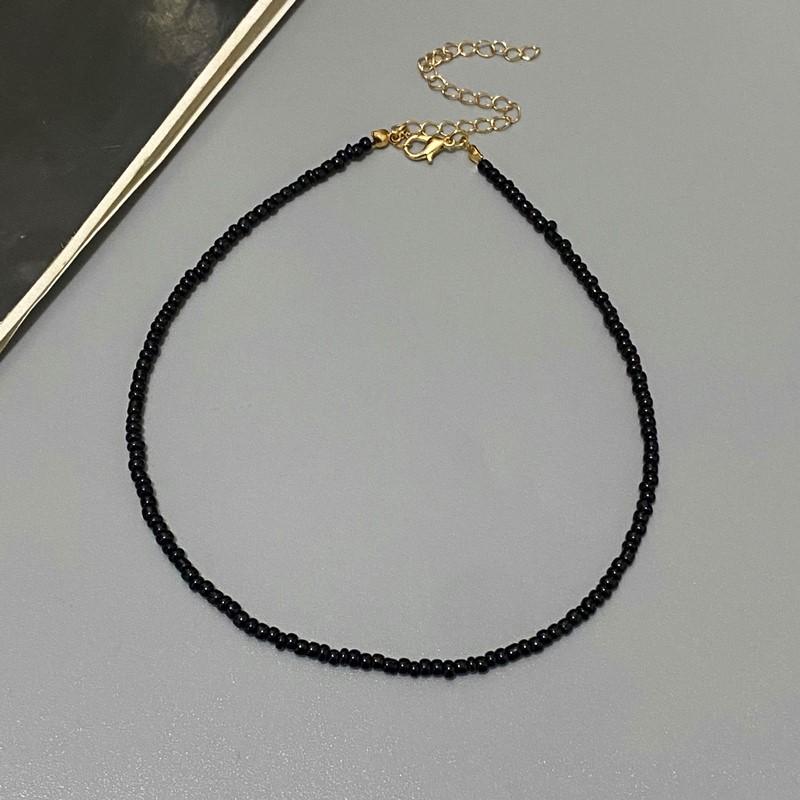 NEW Simple Seed Beads Choker Women Korean Fashion Charm Colorful Handmade Boho Collar Chain Neck Necklace Femme Jewelry Gift