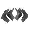 Set Molded Car Mud Flaps For Nissan X-Trail Rouge T32 2014 -  Xtrail Splash Guards Mud Flap Mudguards Fender Styling