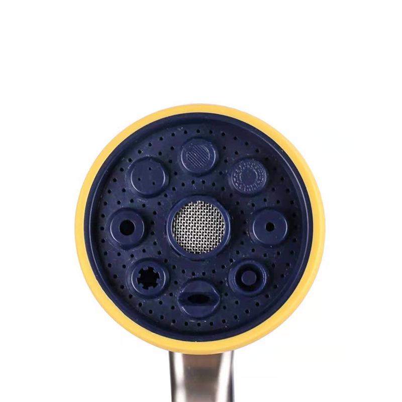 

8-Function Zinc Alloy Water Gun for Garden & Car Washing