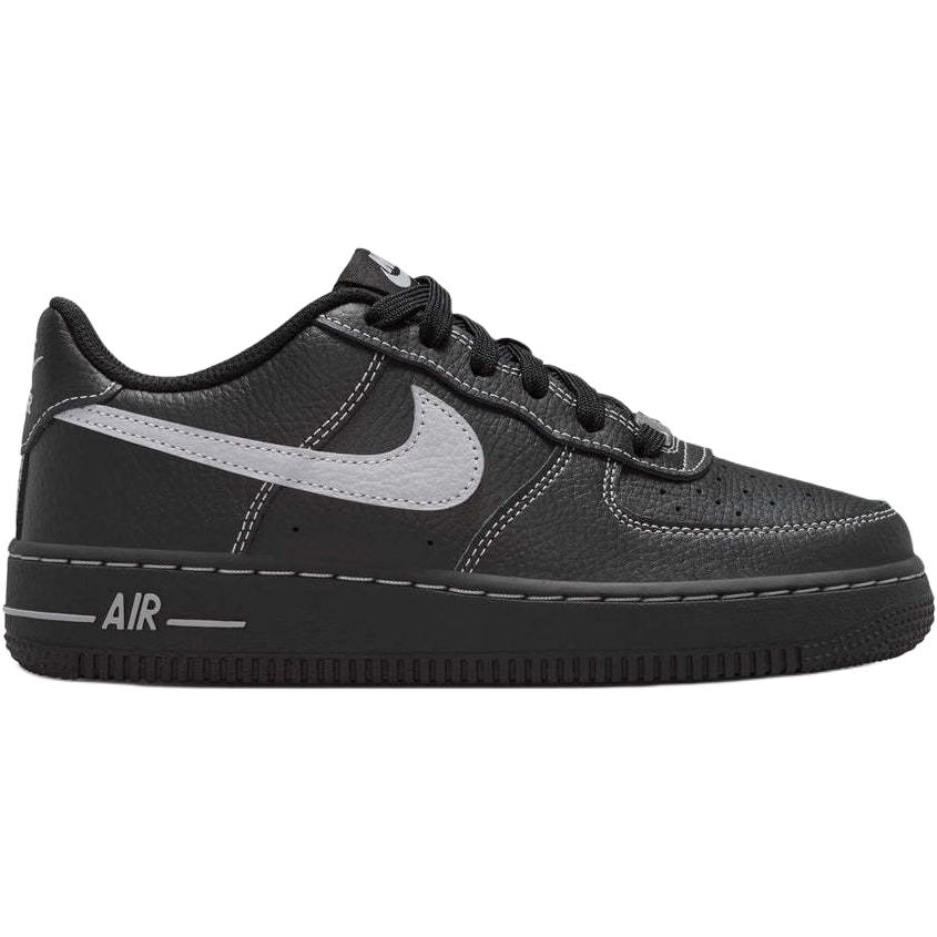 Nike Air Force 1 Synthetic Leather Comfortable Versatile Support Low-Top Kids Sneakers Kids sneakers Black IR0270-001