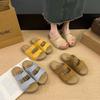 Thick-soled slippers for women to wear summer new models with skirts fashionable soft-soled beach cool slippers