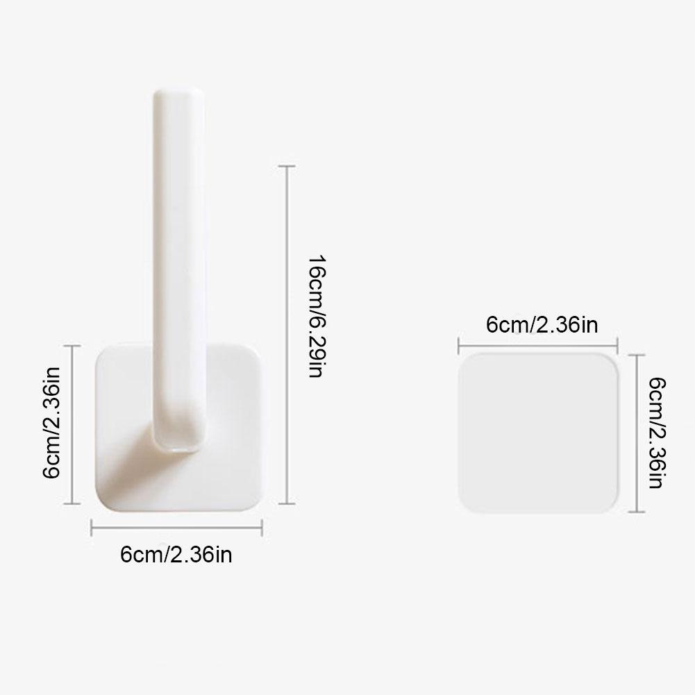 Towel Clothes Hanger Multi-Purpose Adhesive Hat Hooks Punch-Free Hanging Sticky Hooks for Kitchen Bathroom Office Closet