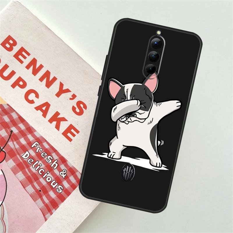 French Bulldog Soft Case For ZTE Nubia Red Magic 9 Pro Plus 8 8S Pro 6S 7S 6 7 Pro 5S 5G 6R Back Cover