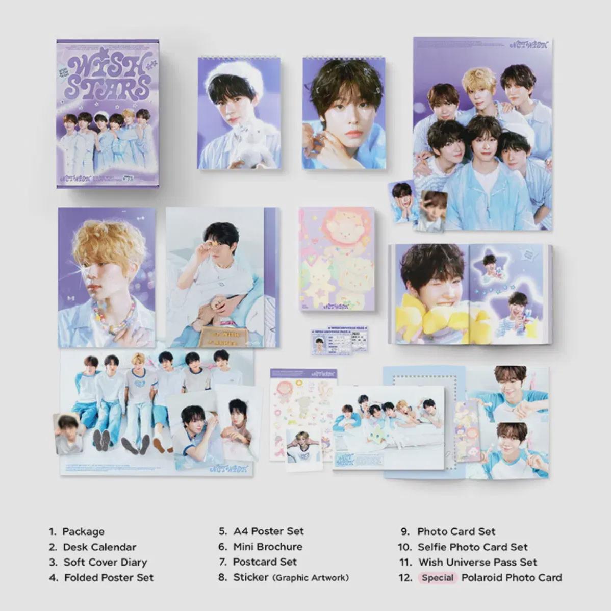 

Nct Wish Season s Greetings Yuushi Polaroid