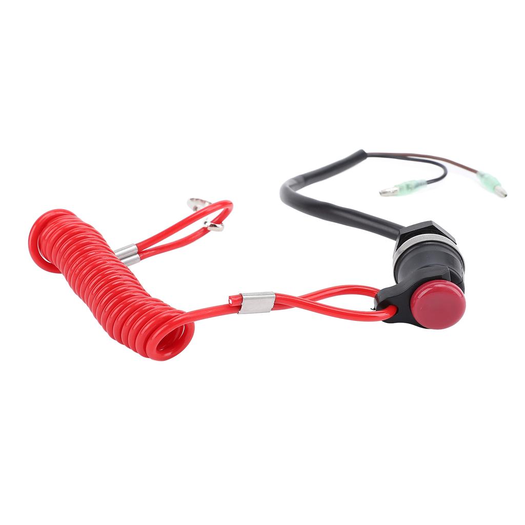 Outboard Stop Switch and Lanyard 3A3 06830 0 High Strength Sturdy Replacement for Tohatsu RC5A RC5B RC5C RC5E RC5F