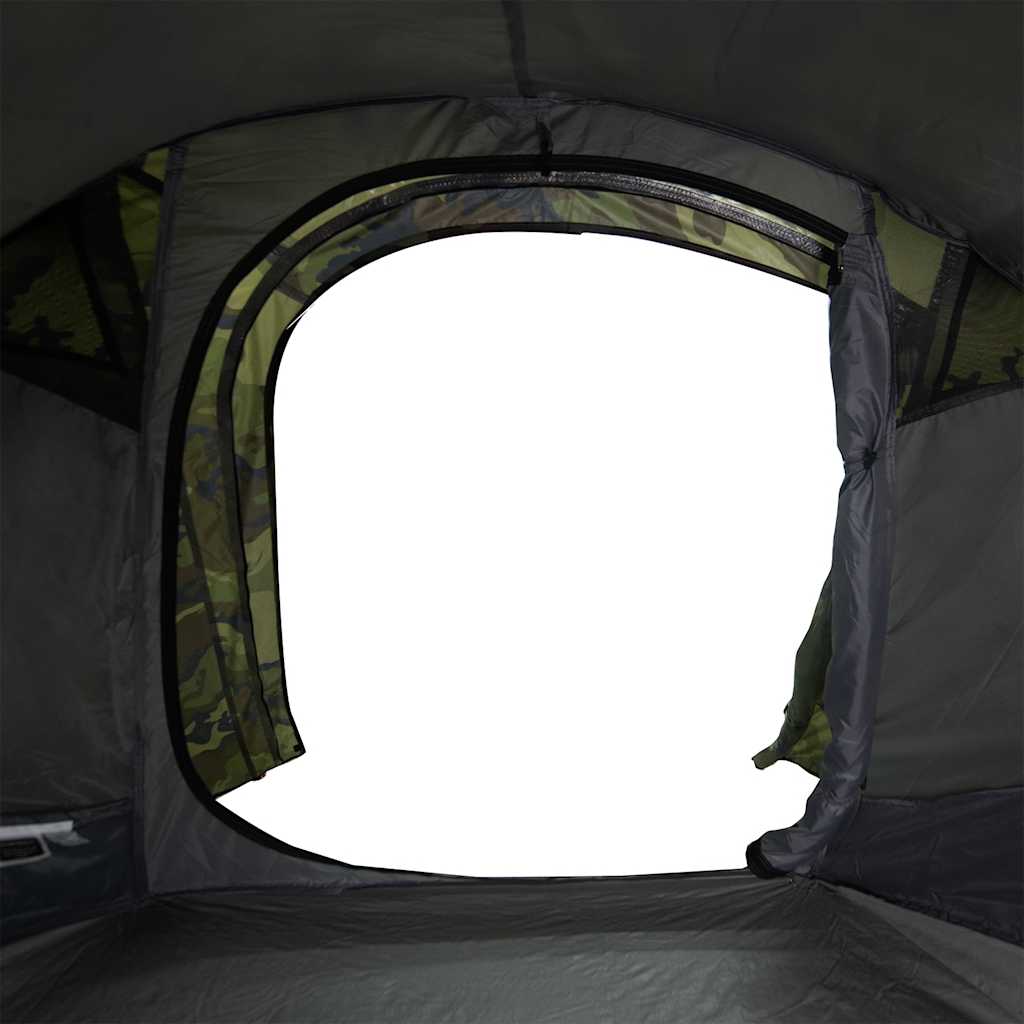 2 Person Tunnel Tent Camouflage Waterproof