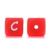 10Pcs/Lot 12mm Silicone Letter English Alphabe Beads Food Grade Silicone Chewing Beads DIY Baby Teething Toys Necklace Pendant