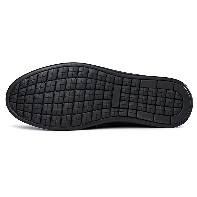 Fashion Men's Casual Shoes Comfortable Loafers Luxury Genuine Leather Male Driving Shoes Business Slip on Flats Walking Shoes