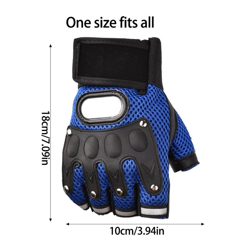Half Finger Breathable Gloves Breathable Motorcycle Gloves Outdoor Hunting Fitness Cycling Gloves for Hunting Hiking