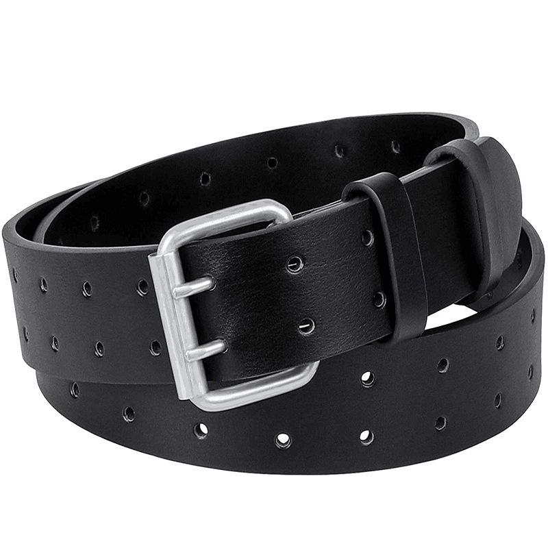 Men's Eco-friendly Anti-theft Zipper Wallet Belt with PU Inner Clip and Pin Buckle