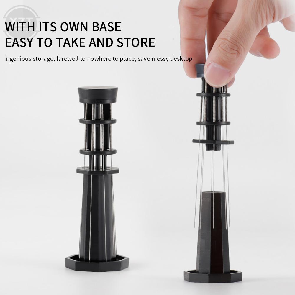 Coffee Tamper Stainless Steel Needles Αναδευτήρας Espresso Powder Distributor Leveler WDT Tools Cafe Stirring Barista Accessories