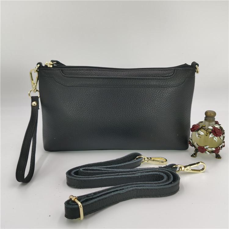 Genuine Cowhide Women's Handheld Clutch Crossbody Bag - 2025 New Casual Versatile Design